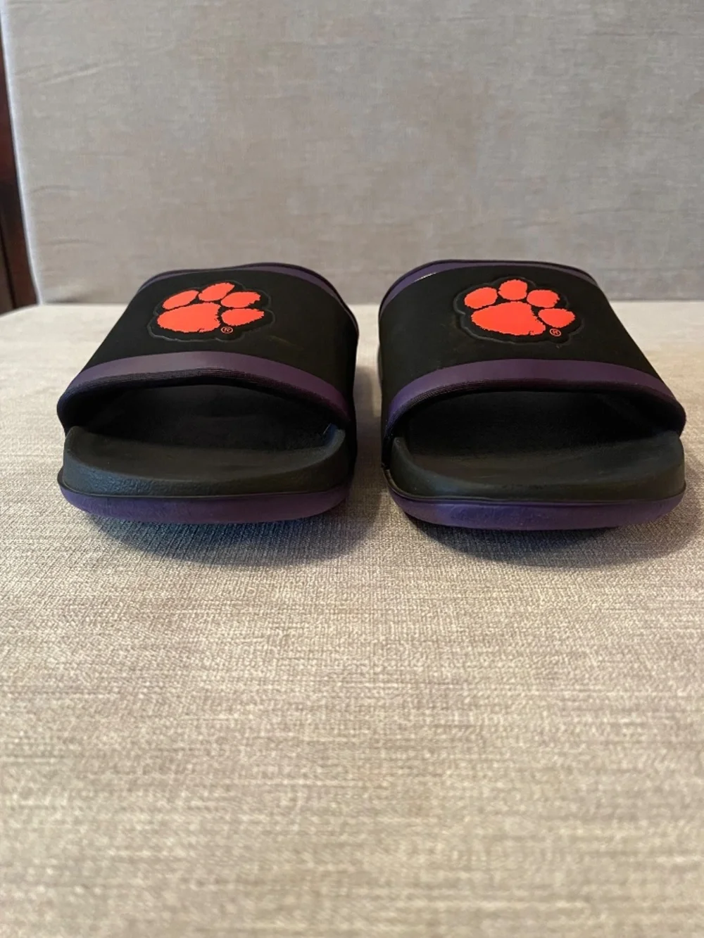 Nike Clemson Tigers Off Court Slides Sandals * Men's 10, Women's 11.5